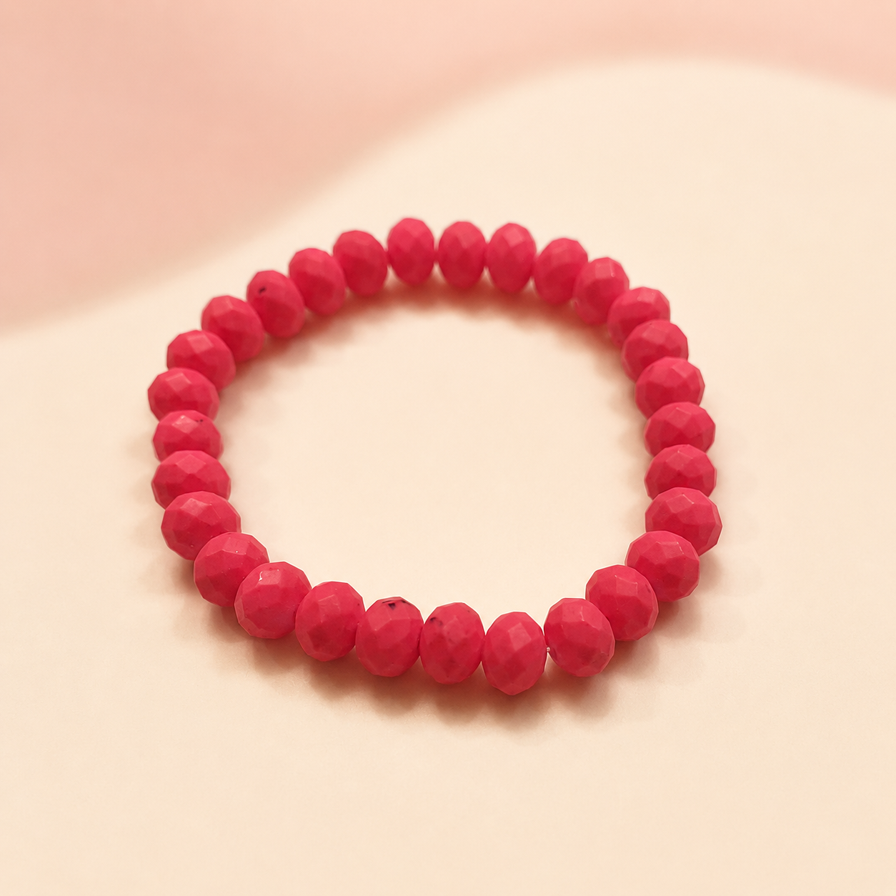 Raspberry Crush – Handmade Bracelet – itsbypippa