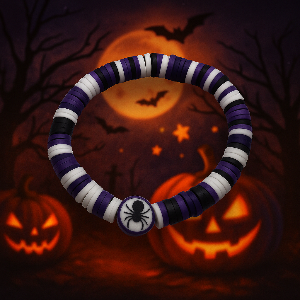 🕷️ Spider Spooklet Bracelet – Limited Halloween Edition