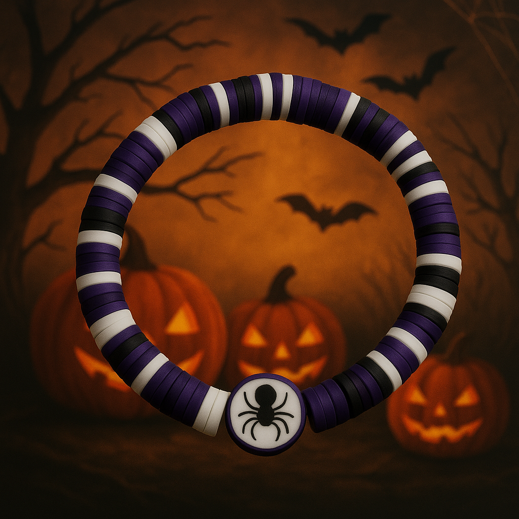 🕷️ Spider Spooklet Bracelet – Limited Halloween Edition